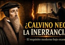 ¿Creía Juan Calvino que la Biblia tiene ERRORES?